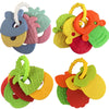 Baby Fruit Style Rattle Teether Toy