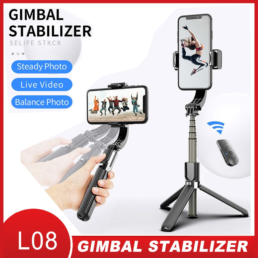 2in1 Mobile Phone Gimbal Stabilizer & Selfie Stick